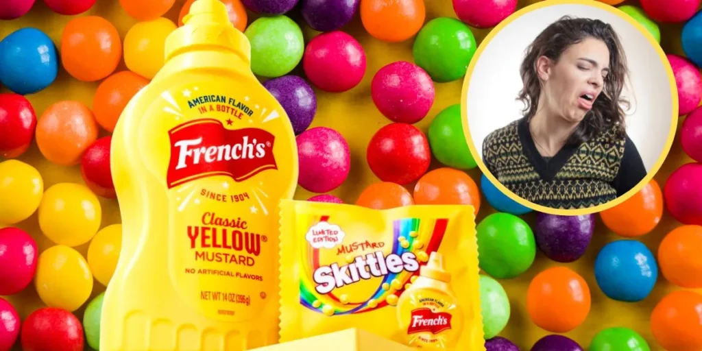 Skittles and French’s Team up to Create First-Ever Mustard-Flavored Candy!